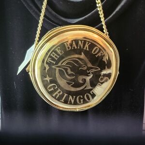 Gold Gringotts Purse With Chain Strap